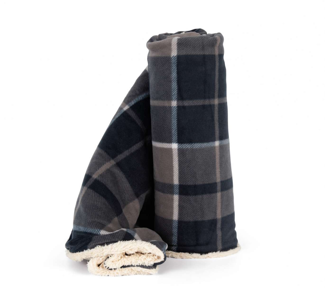 KP431 Storm Grey/Navy checked