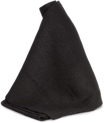 KNITTED SCARF - Black - colorimageurl