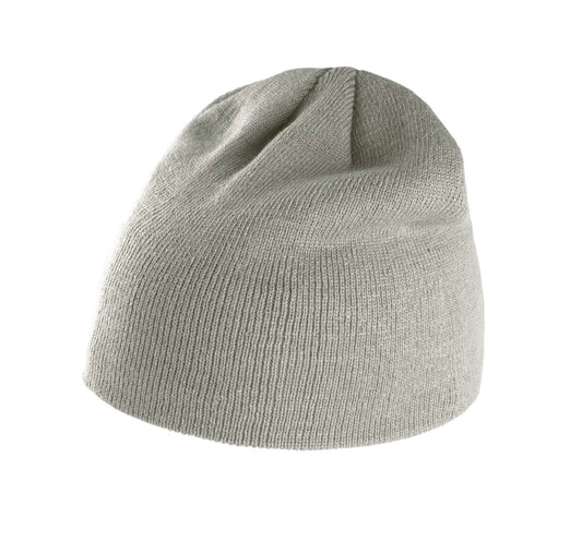 KNITTED BEANIE - Light Grey - colorimageurl