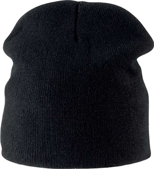 FLEECE LINED BEANIE - Black - Main