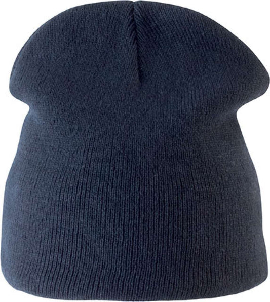 FLEECE LINED BEANIE - Navy - Main