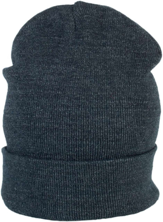 BEANIE WITH TURN-UP - Off Navy - Main