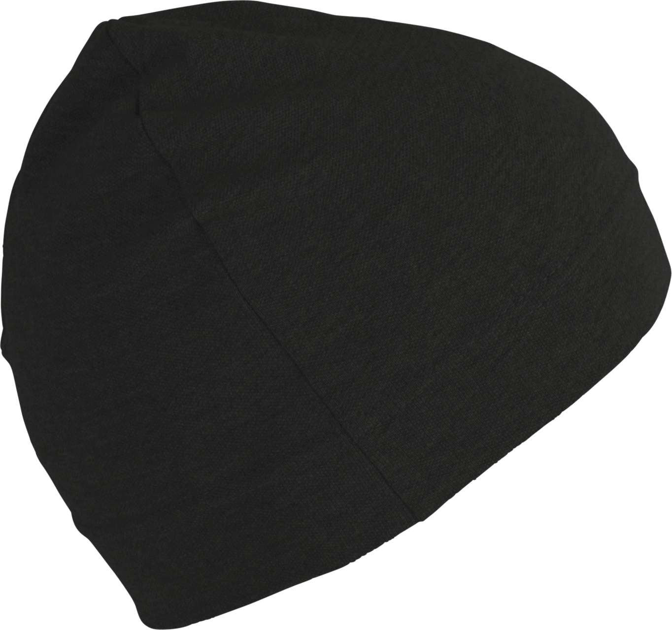 SPORTY FITTED BEANIE - Black - colorimageurl