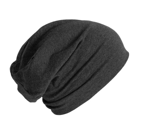 BEANIE - Black Heather - Main