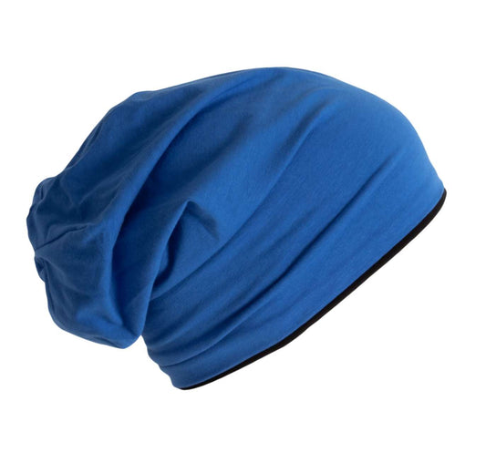BEANIE - Light Royal Blue/Black - Main