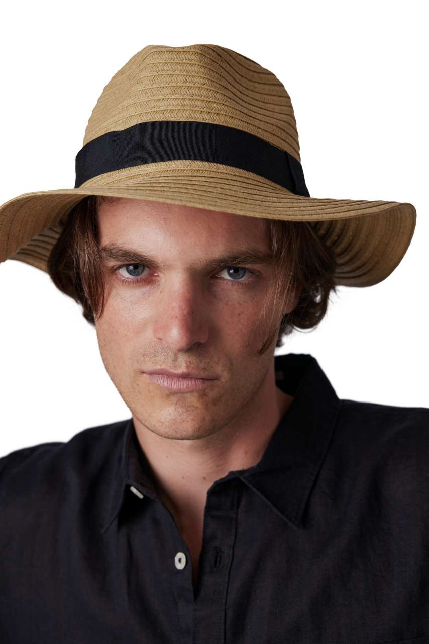 CLASSIC STRAW HAT - Natural - Model