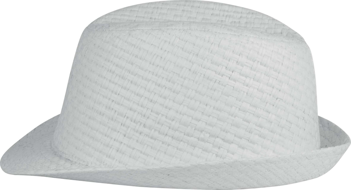 RETRO PANAMA - STYLE STRAW HAT - White - Main