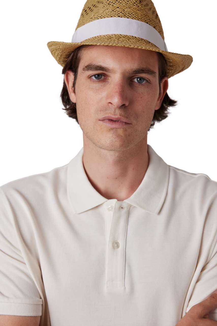 BRAIDED PANAMA HAT - Natural - Additional