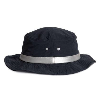 HAT WITH WIDE HEMS - Navy - colorimageurl