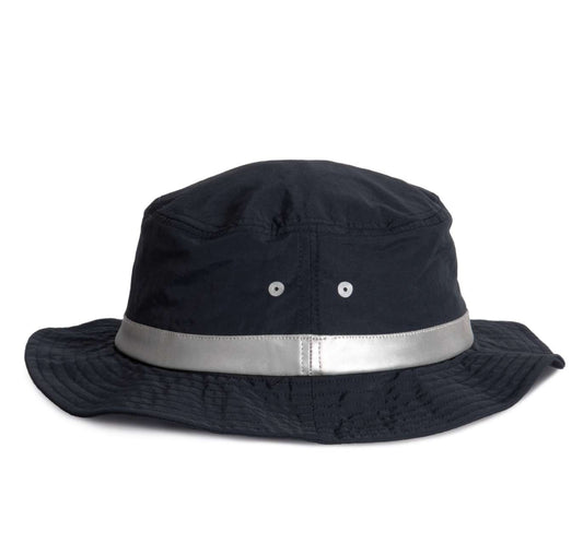 HAT WITH WIDE HEMS - Navy - colorimageurl