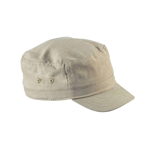 KIDS' CUBAN-STYLE CAP - Beige - Main