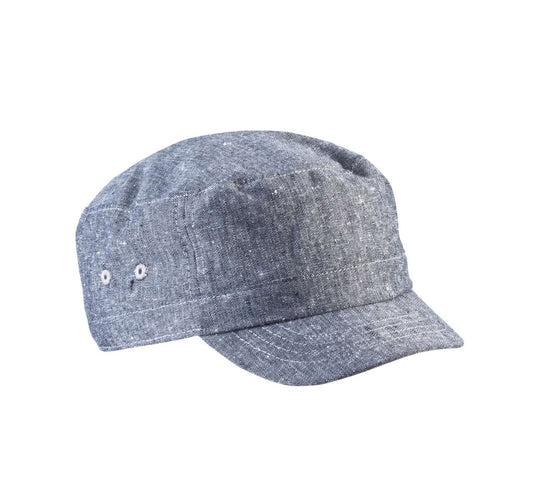 KIDS' CUBAN-STYLE CAP - Grey Melange - Main