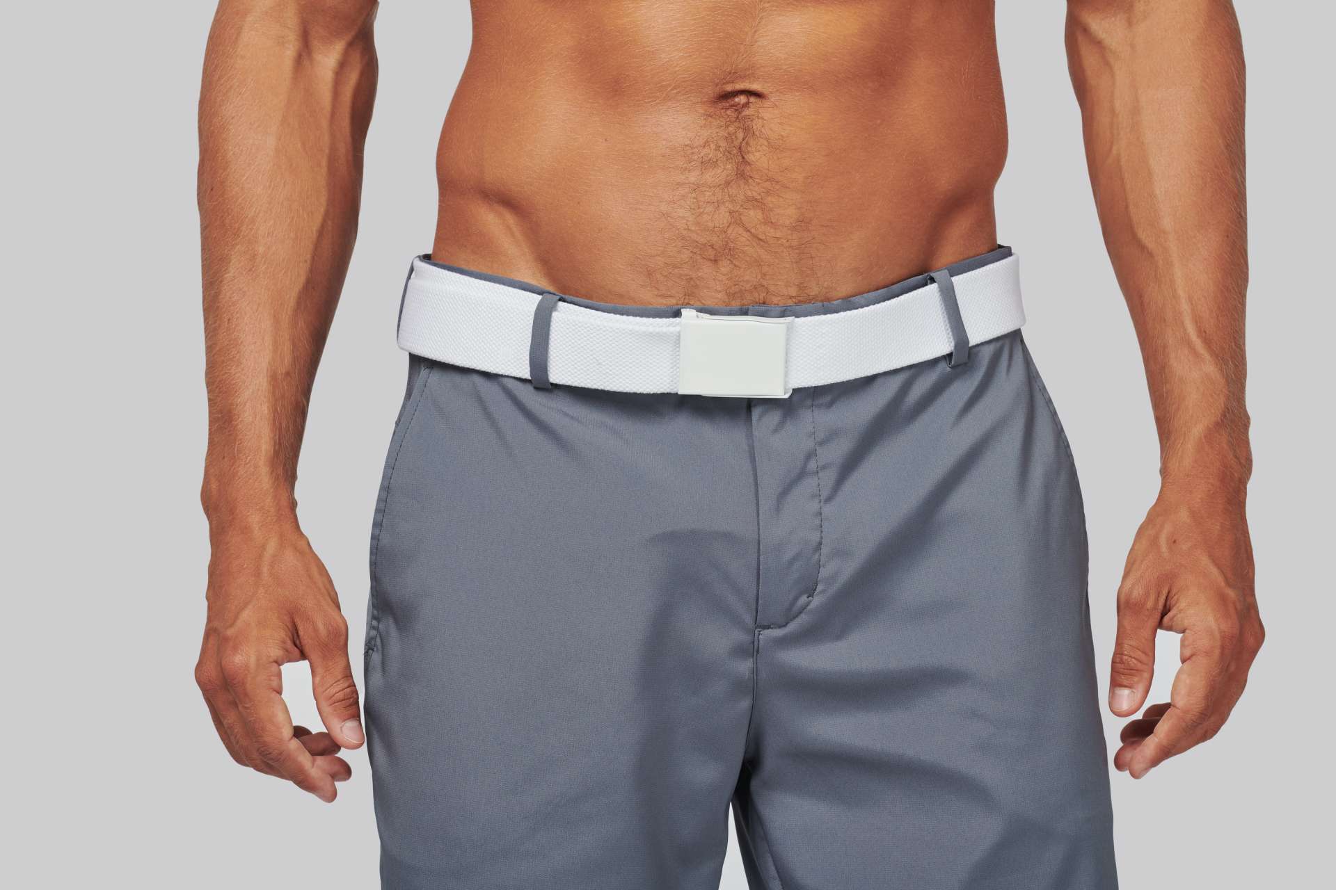 POLYESTER BELT - Light Grey - Additional