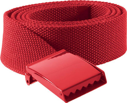 POLYESTER BELT - Red - Main