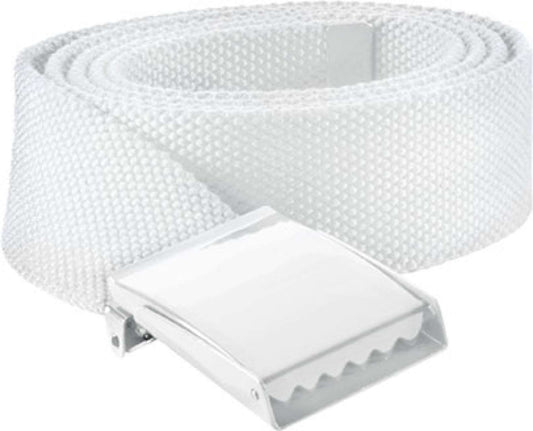 POLYESTER BELT - White - Main