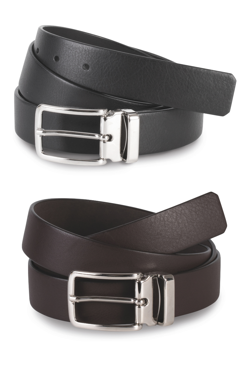 CLASSIC BELT IN FULL GRAIN LEATHER - 30MM - Black - Model