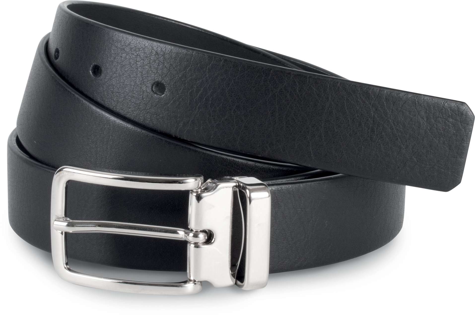 CLASSIC BELT IN FULL GRAIN LEATHER - 30MM - Black - Main
