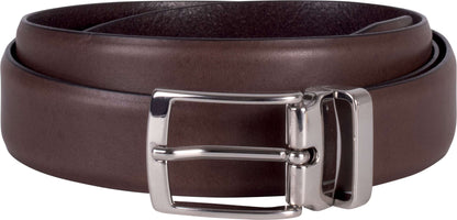 LEATHER BELT - 30MM - Dark Brown - Main