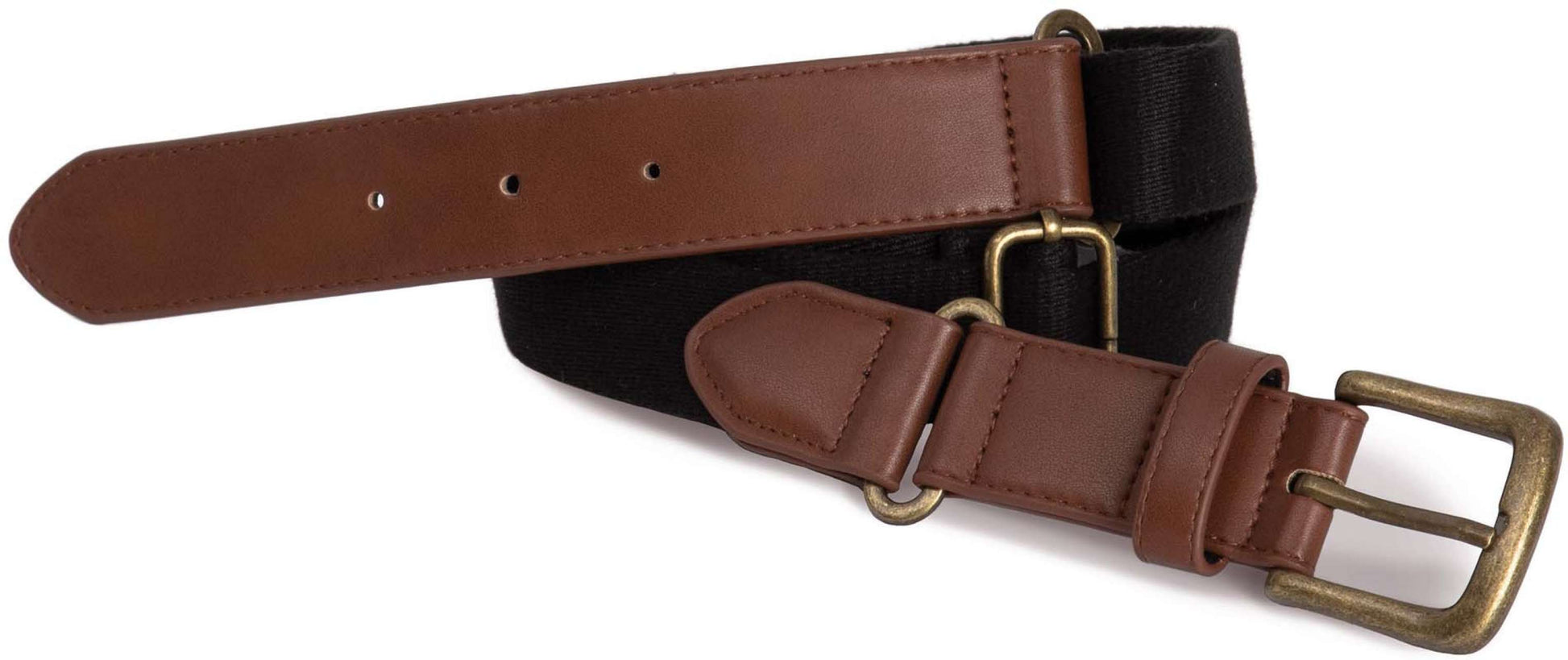 LOOP BELT - Light Brown/Black - Main