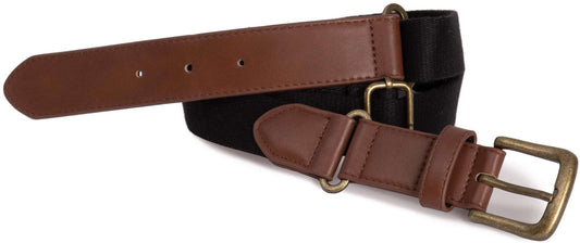 LOOP BELT - Light Brown/Black - Main