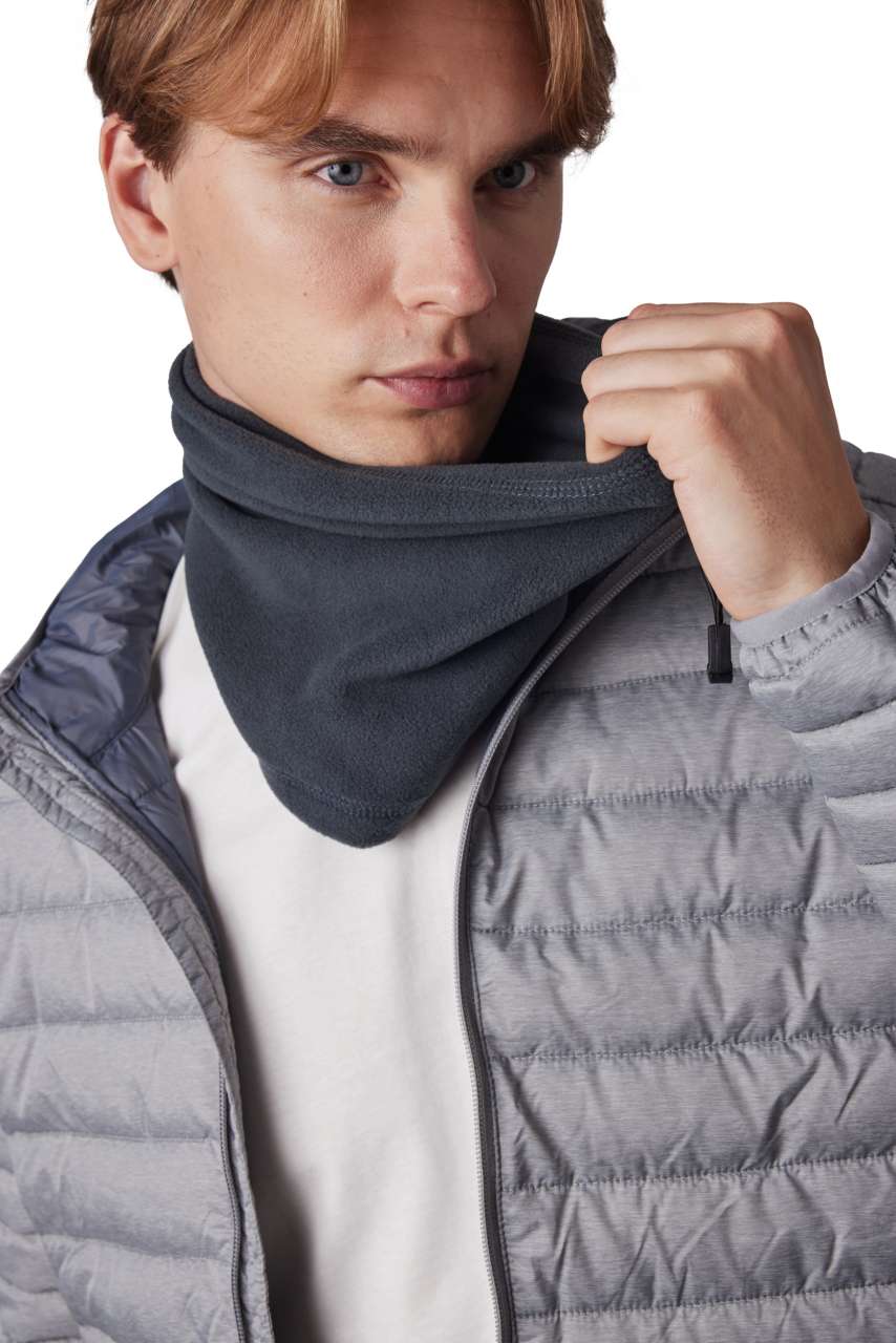 FLEECE NECKWARMER - Black - Model