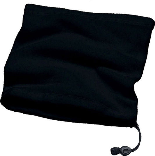 FLEECE NECKWARMER - Black - Main