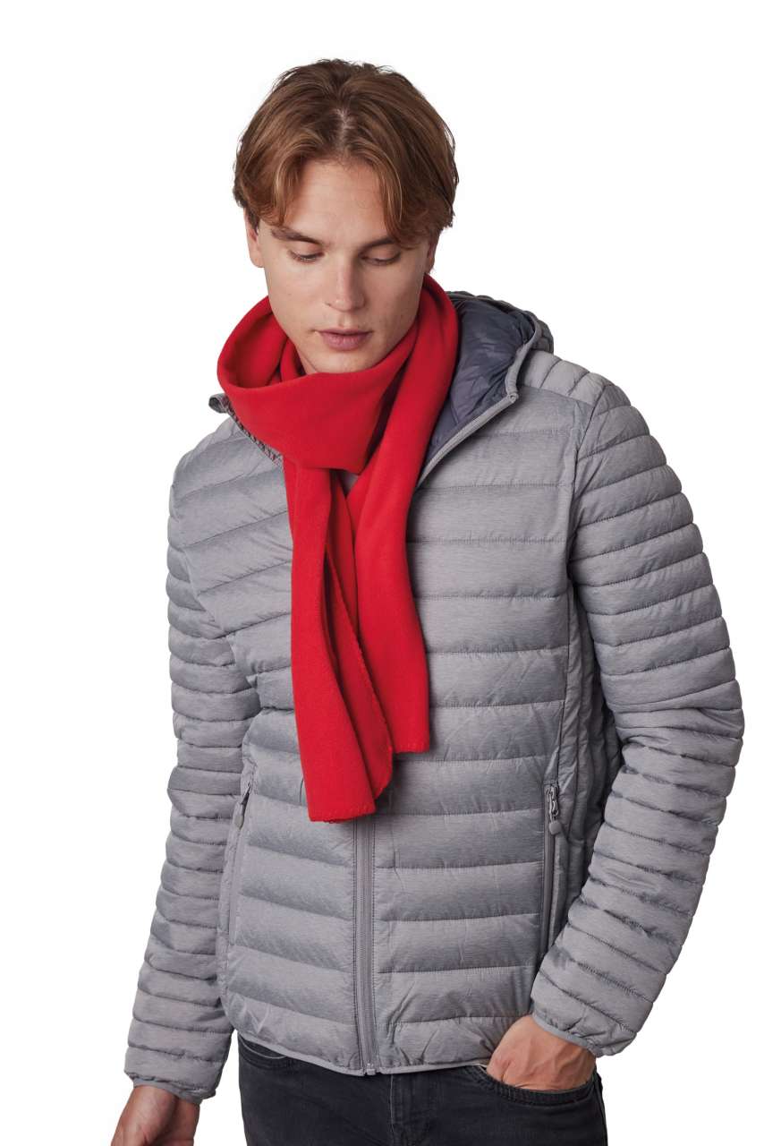 FLEECE SCARF - Black - Additional