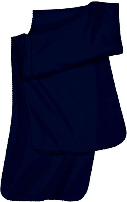 FLEECE SCARF - Navy - Main
