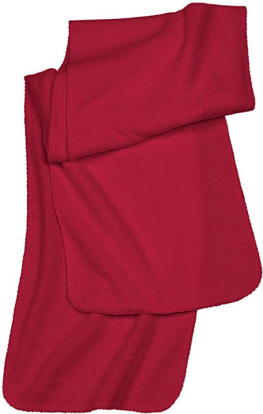 FLEECE SCARF - Red - Main