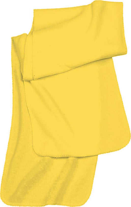 FLEECE SCARF - Yellow - Main