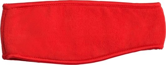 POLAR FLEECE HEADBAND - Red - colorimageurl