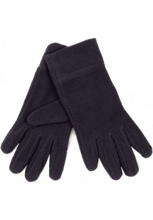 KIDS' FLEECE GLOVES - Navy - Main