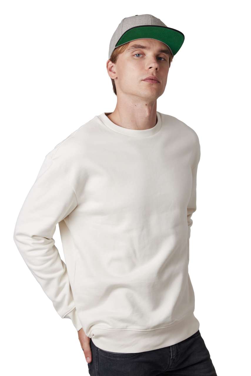 FLAT PEAK CAP - 6 PANELS - White/White - Additional