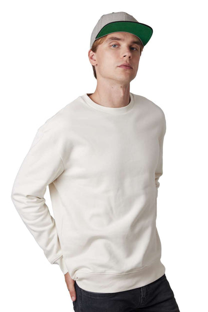 FLAT PEAK CAP - 6 PANELS - White/White - Additional