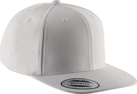 FLAT PEAK CAP - 6 PANELS - White/White - Main