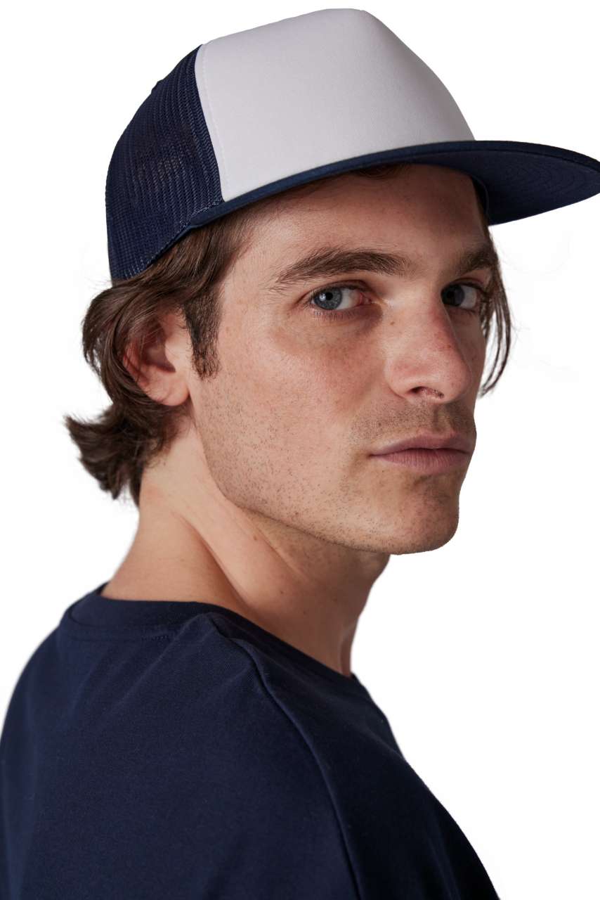 CLASSIC TRUCKER CAP - 5 PANELS - Black/Black/Black - Additional