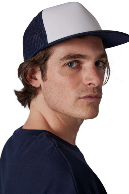 CLASSIC TRUCKER CAP - 5 PANELS - Black/Black/Black - Additional
