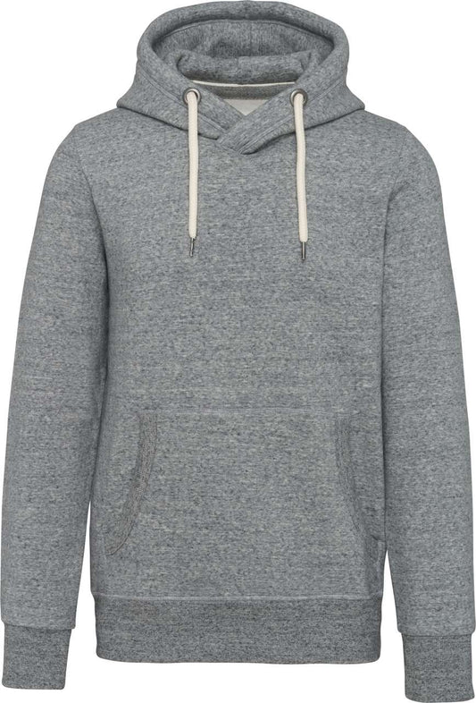 HOODED SWEATSHIRT - Slub Grey Heather - colorimageurl
