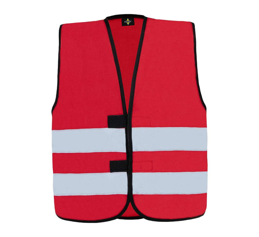 SAFETY VEST FOR KIDS "AARHUS" - Red - colorimageurl