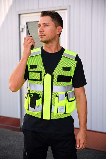 MESH TACTICAL VEST  "SPARTA" - Red - modelimageurl