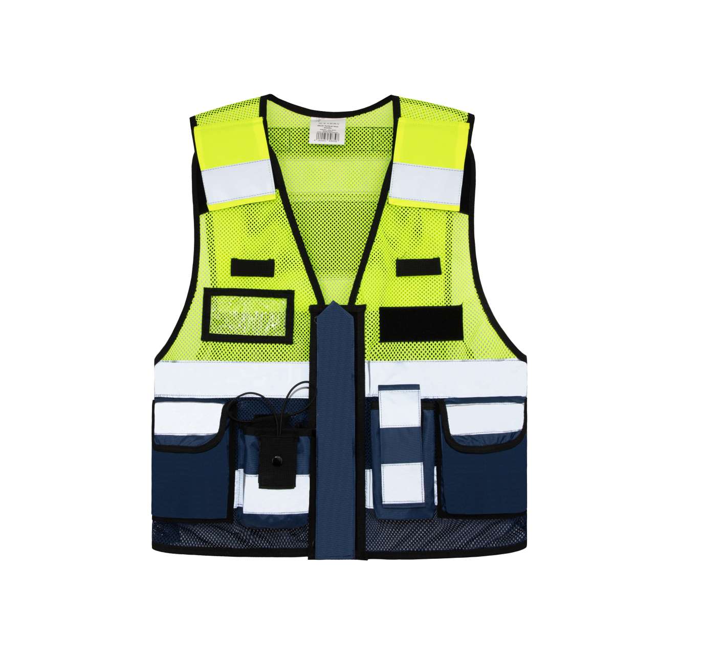 MESH TACTICAL VEST  "SPARTA" - Navy/Yellow - colorimageurl