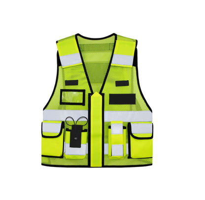 MESH TACTICAL VEST  "SPARTA" - Yellow - colorimageurl