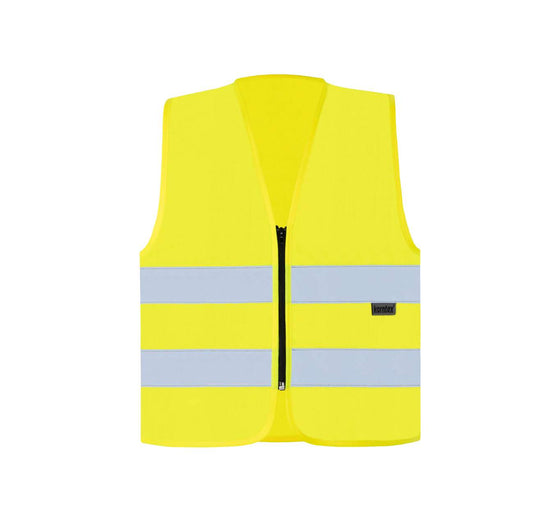 SAFETY VEST WITH ZIPPER "COLOGNE" - Yellow - colorimageurl