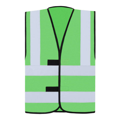 SAFETY / FUNCTIONAL VEST "HANNOVER" - FOUR REFLECTIVE STRIPES - Green - colorimageurl