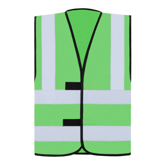 SAFETY / FUNCTIONAL VEST "HANNOVER" - FOUR REFLECTIVE STRIPES - Green - colorimageurl