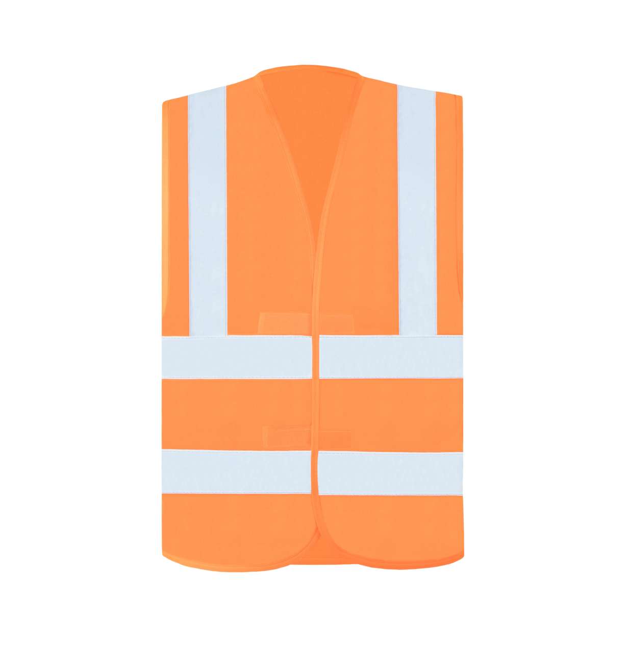 SAFETY / FUNCTIONAL VEST "HANNOVER" - FOUR REFLECTIVE STRIPES - Orange - colorimageurl