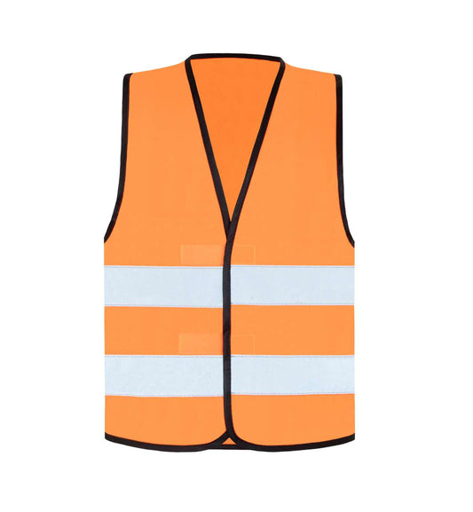 SAFETY VEST "WOLFSBURG" - BLACK HEM - Orange - colorimageurl