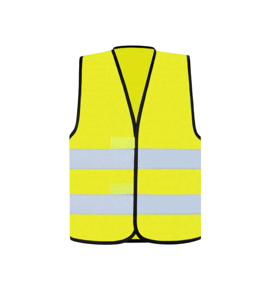 SAFETY VEST "WOLFSBURG" - BLACK HEM - Yellow - colorimageurl