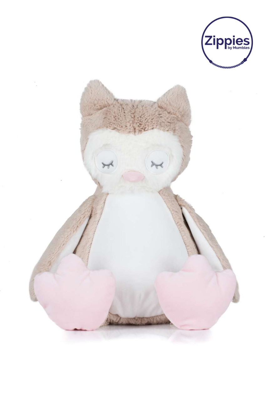 ZIPPIE OWL - Light Brown - Main