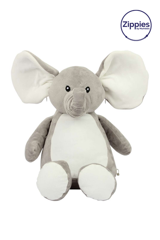 ZIPPIE ELEPHANT - Grey - colorimageurl